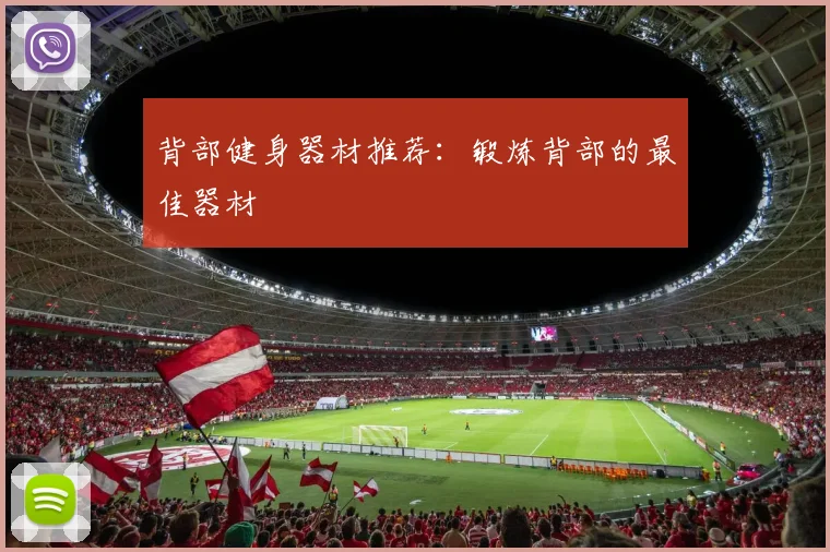 背部健身器材推荐：锻炼背部的最佳器材
